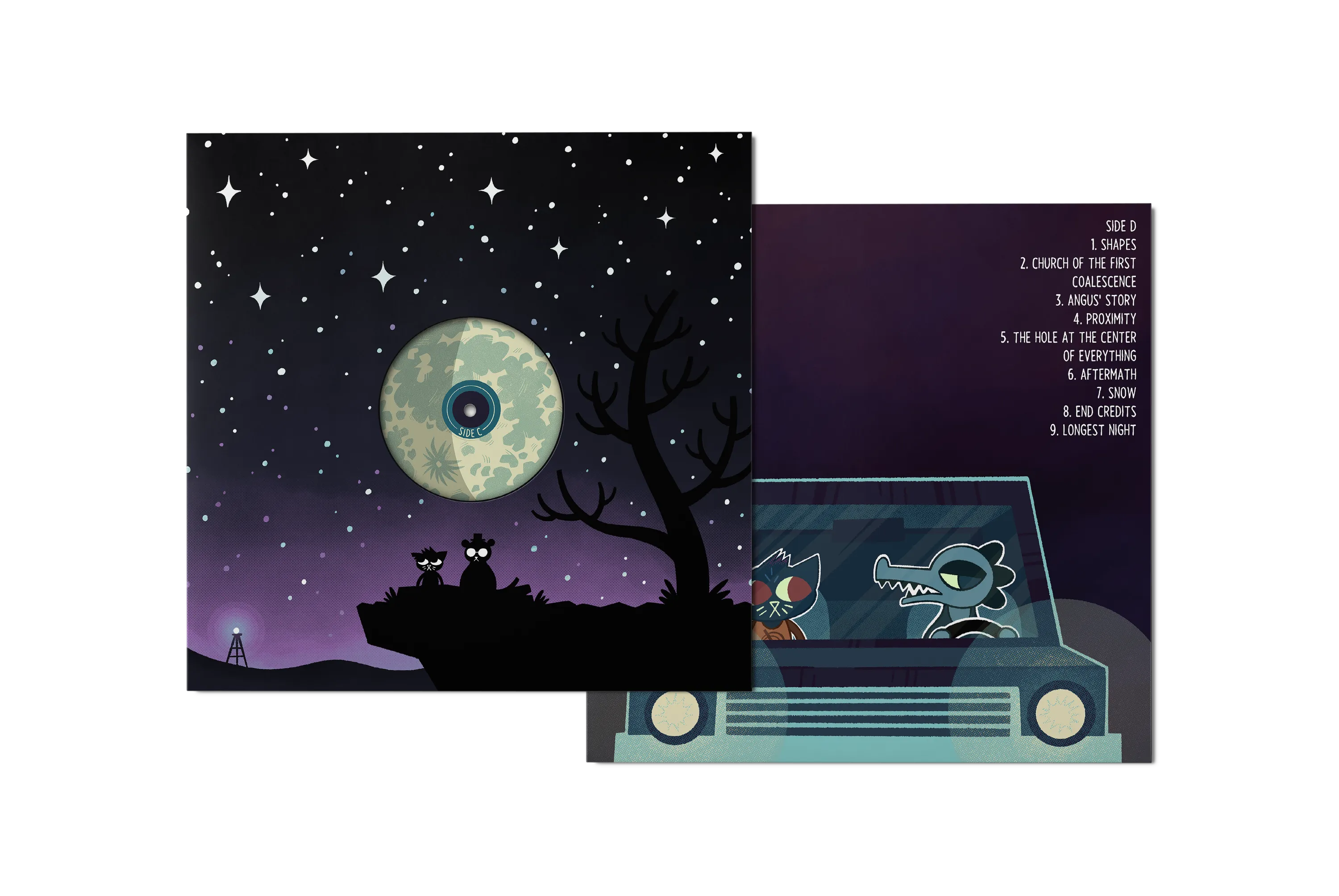 Night In The Woods LP 2 Inner Sleeve