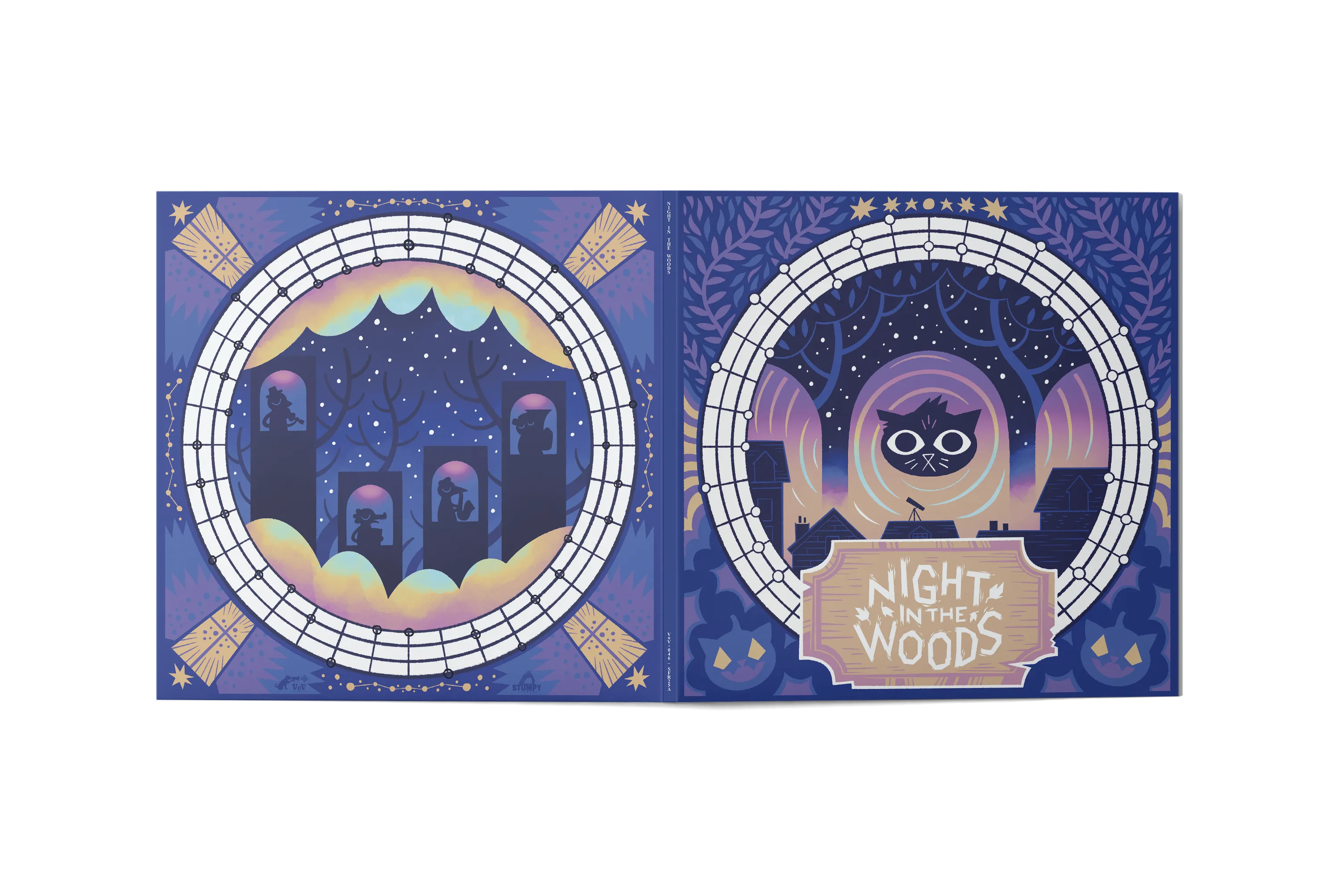 Night In The Woods 2LP Outer Gatefold